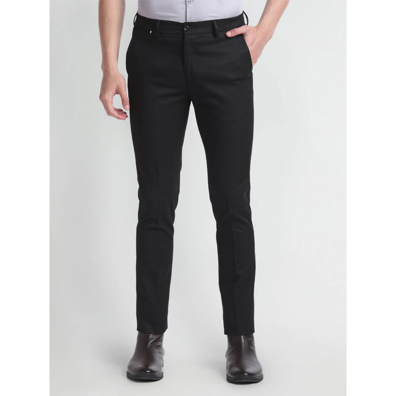 Arrow Newyork Super Slim Fit Twill Formal Trousers (30)