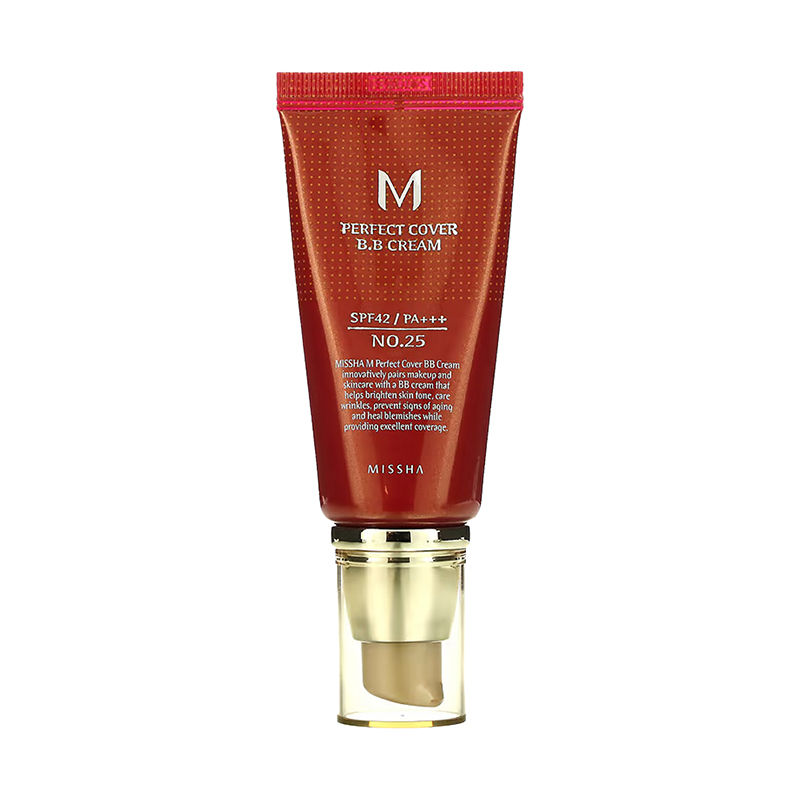 Missha M Perfect Cover BB Cream SPF42/PA+++ - No.25/ Warm Beige