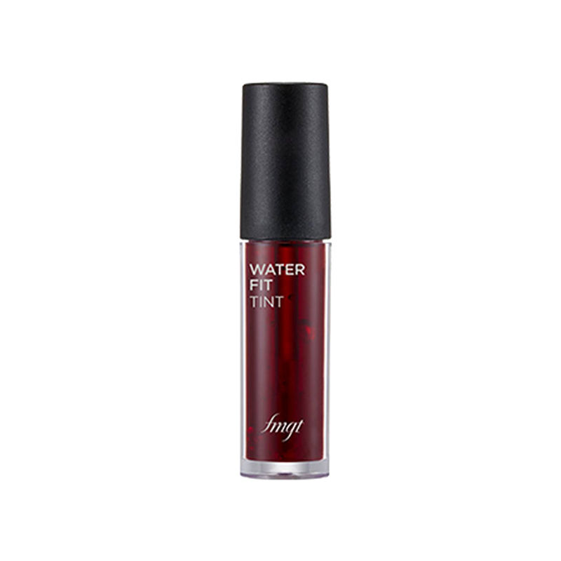 The Face Shop Water Fit Lip Tint - Cherry Kiss, Waterproof & Long Lasting Lip & Cheek Tint