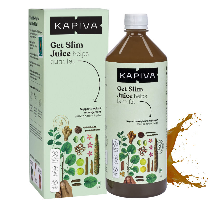 Kapiva Ayurveda Get Slim Juice (Helps Burn Fat Naturally) Goodness