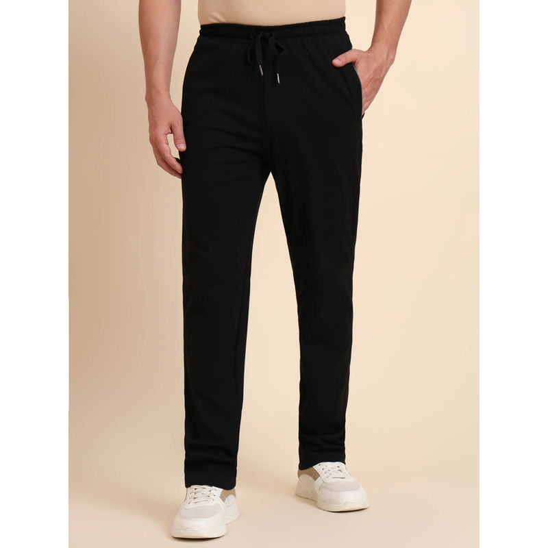 JadeBlue Black Cotton Blend Track Pant (39)