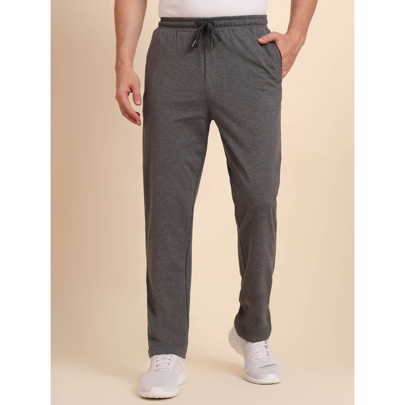 JadeBlue Grey Cotton Blend Track Pant (40)