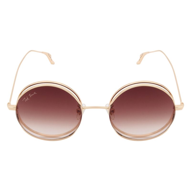 Round sunglasses in red - Cartier Eyewear Collection | Mytheresa