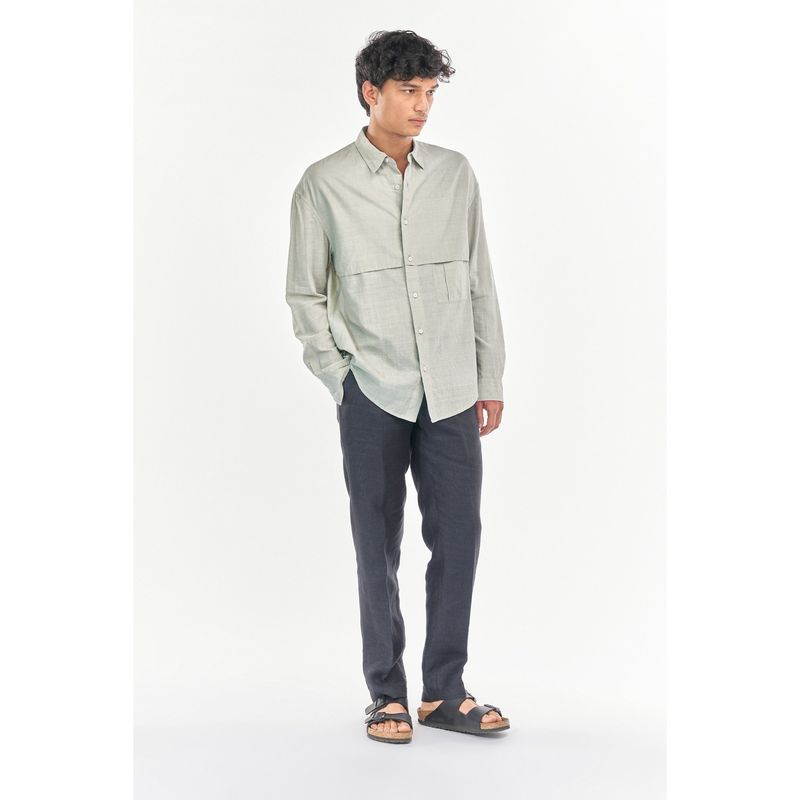 Bhaane Seafoam Shirt - Olive (S)