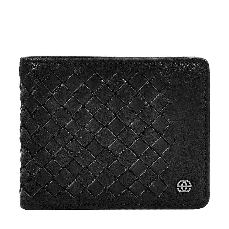Buy Eske Adolf Bi Fold Leather Men s Wallet with 3 Card Slots RFID Protected Tornedo Black Online