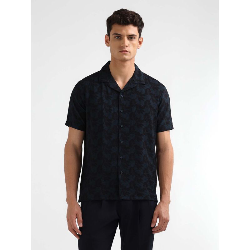 Arrow Newyork Men's Printed Cuban Casual Shirt (39)