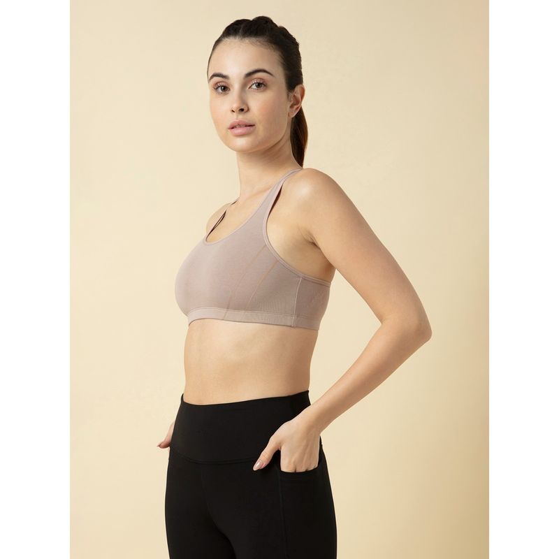 Van Heusen Woman Lingerie and Athleisure Pro Active Anti Bacterial Teens Sports Bra - Nude (M)