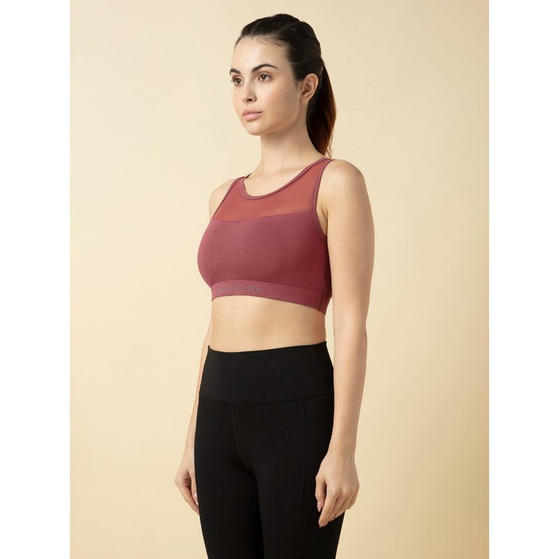 Van Heusen Woman Lingerie and Athleisure Pro Active Anti Bacterial Sports - Maroon (M)