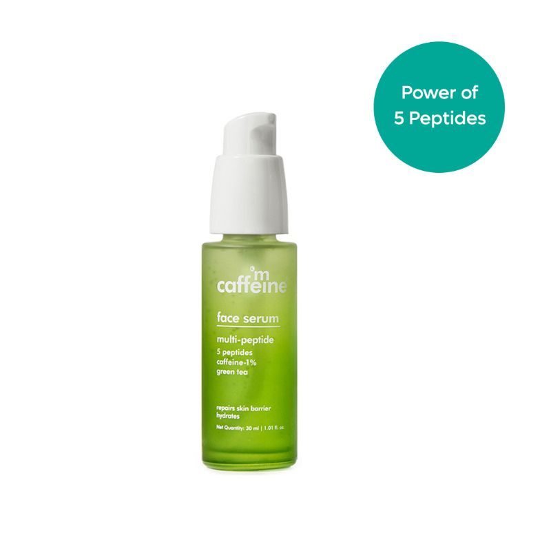 Buy MCaffeine Green Tea & MultiPeptide Face Serum Repair Skin