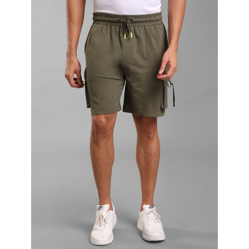 KAZO Utility Fleece Shorts Olive (S)