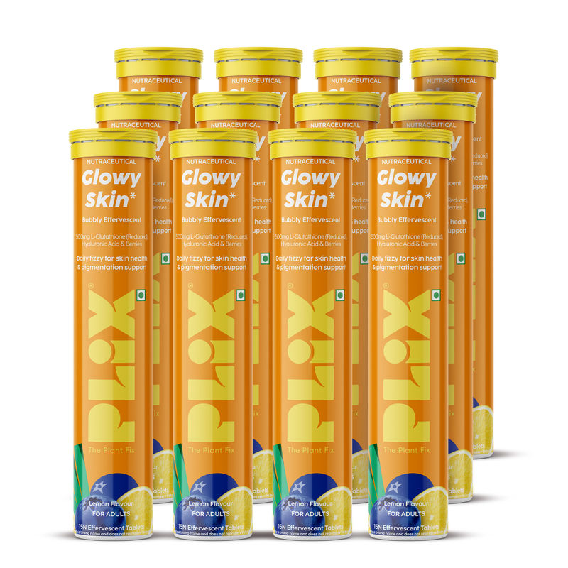 Plix Glutathione Skin Tablets With L-Glutathione & Vitamin C - Lemon
