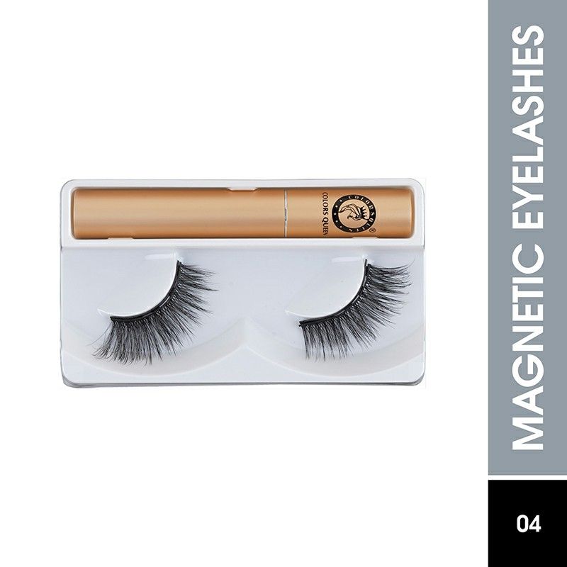 Colors Queen 5D Magnetic Eyeliner & Eyelash Makeup Kit - Shade 04