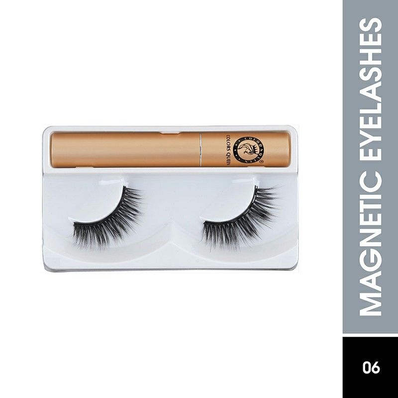 Colors Queen 5D Magnetic Eyeliner & Eyelash Makeup Kit - Shade 06