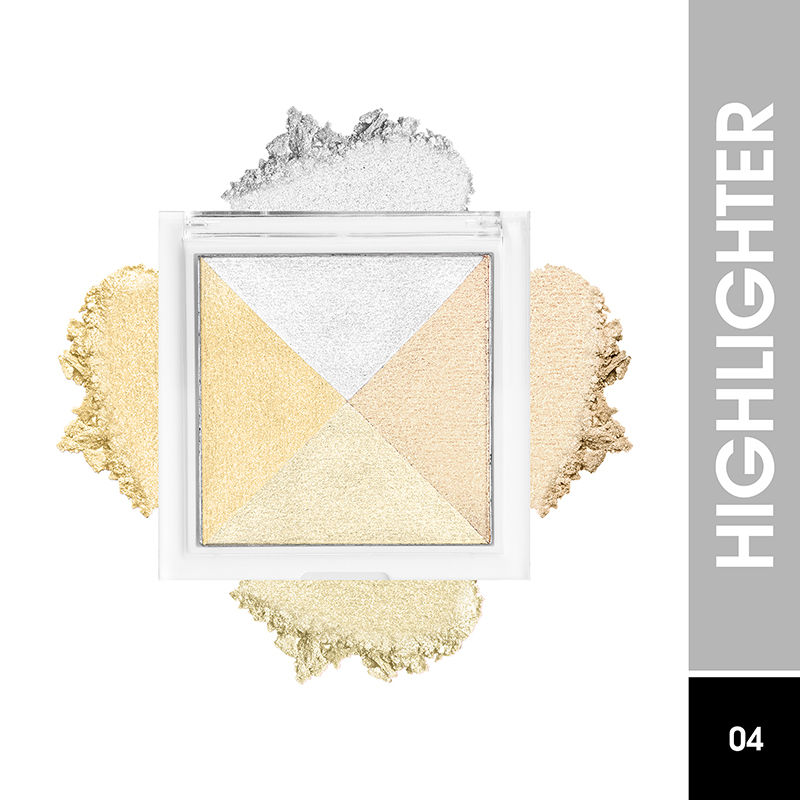 Colors Queen Fantasy Highlighter Bricks For Face Makeup - 04 Multi