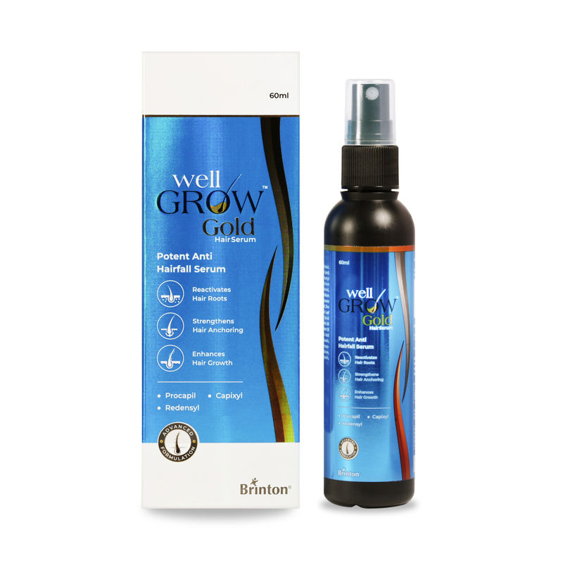 Brinton Wellgrow Gold Hair Serum