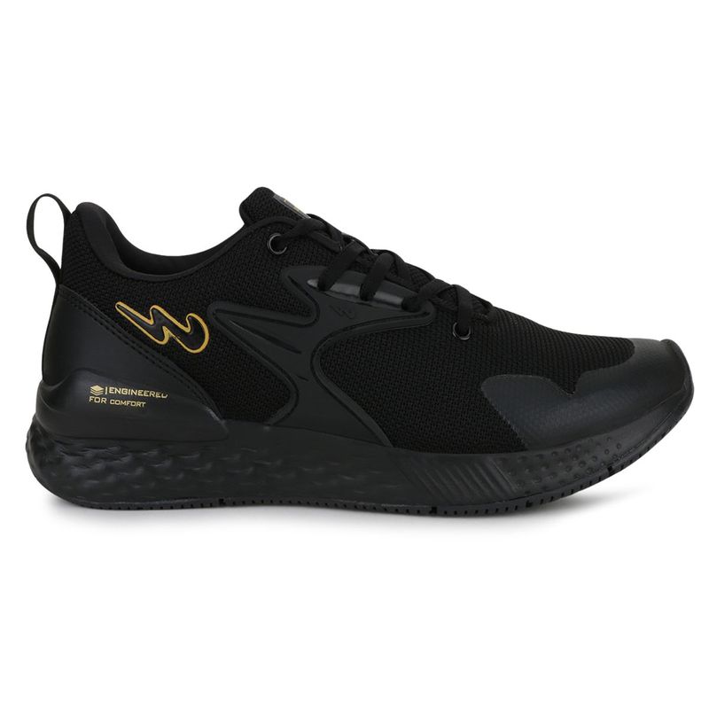 Campus Simon Pro Running Shoes (5g-832-g-blk-gold) - Uk 8