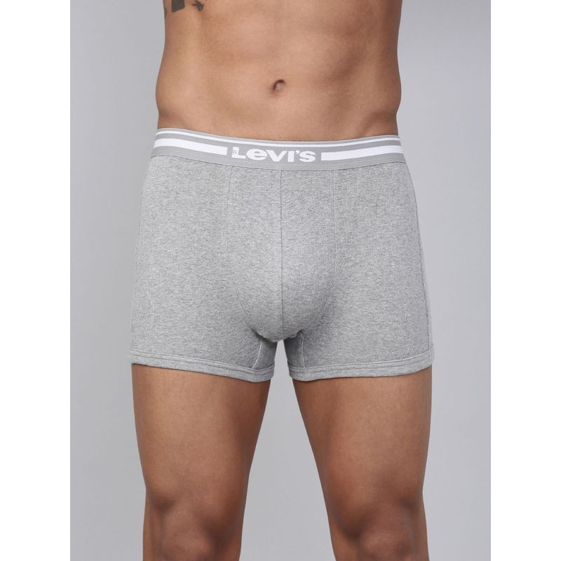 Levi's 003 Comfort Trunk for Men with Comfort & Smartskin Technology - Light Grey (M)