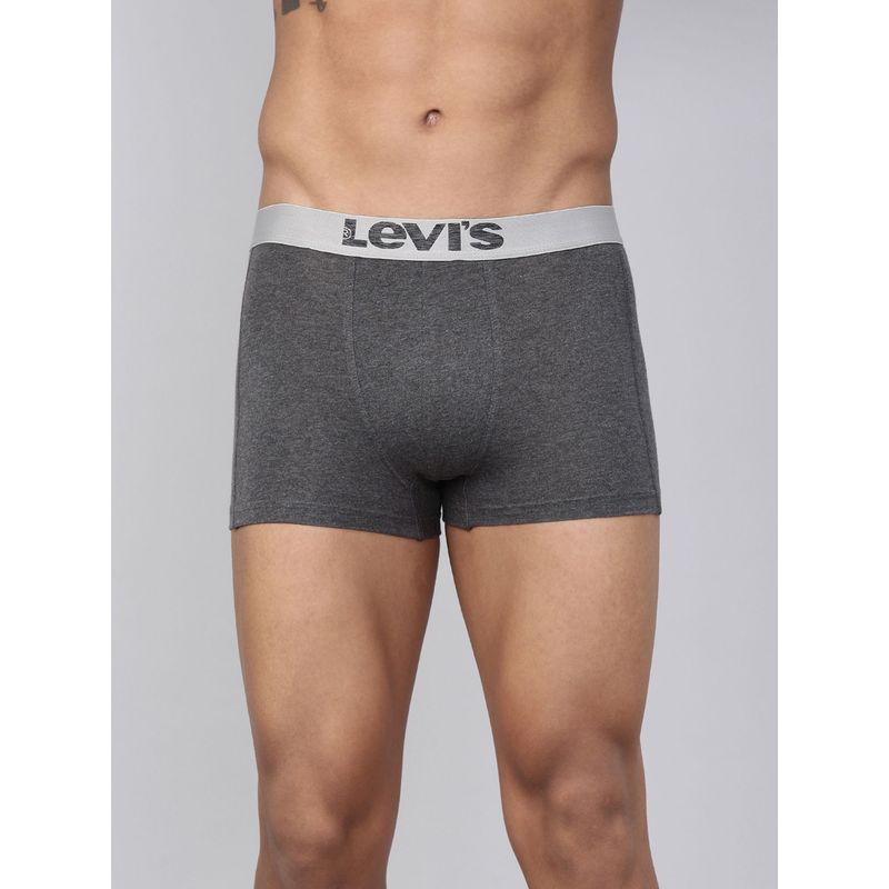 Levi's 018 Neo Trunk for Men with Comfort & Smartskin Technology - Grey (M)