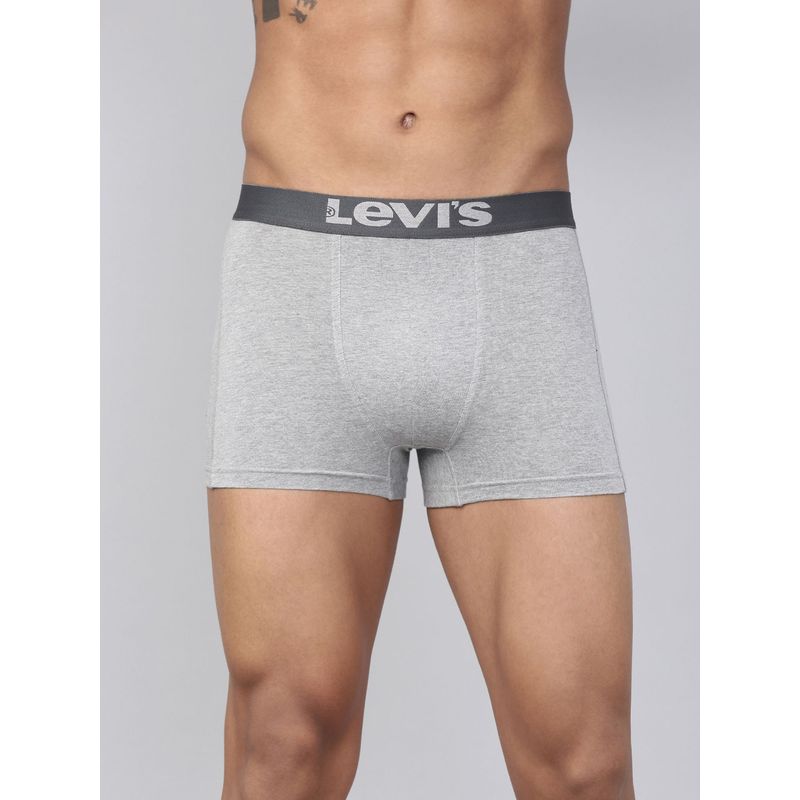 Levi's 018 Neo Trunk for Men with Comfort & Smartskin Technology - Light Grey (L)
