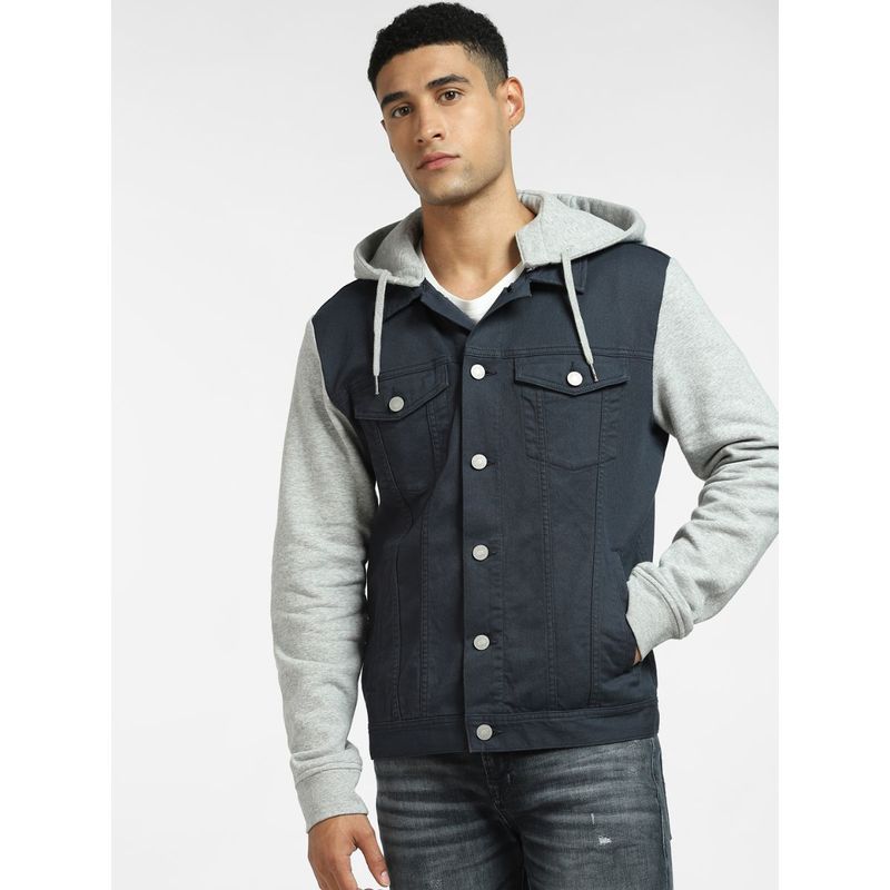 G-Style USA Men's Detachable Hood Denim Jean Vest DK108 - JET BLACK -  5X-Large - Walmart.com