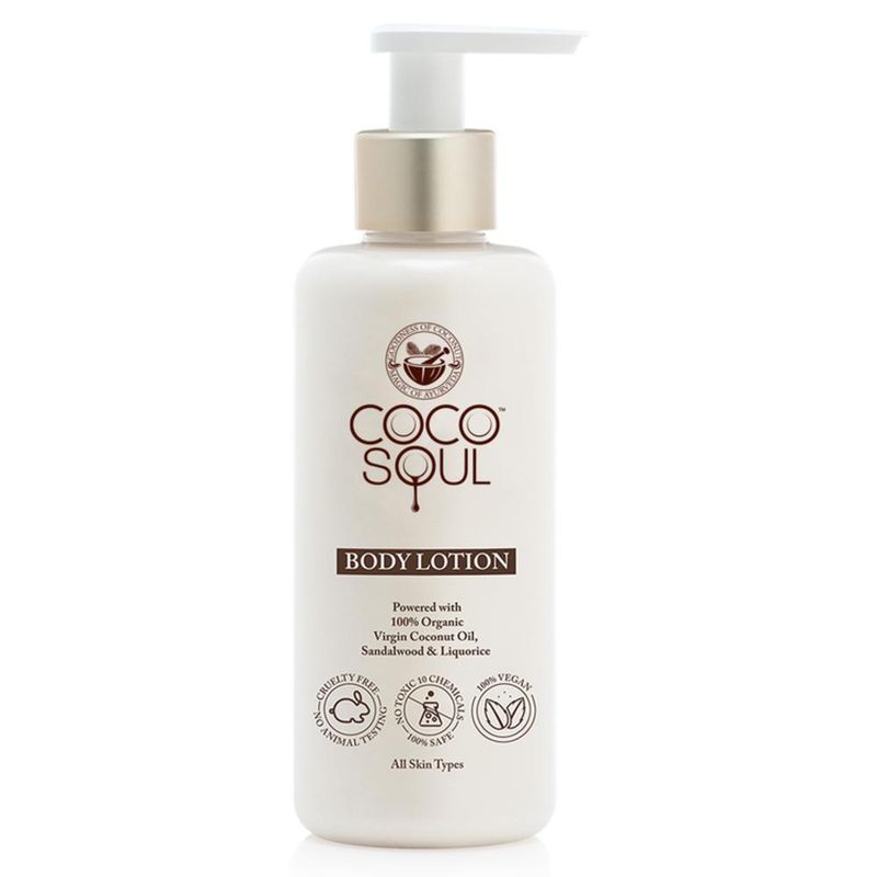 Coco Soul Body Lotion with Coconut. Sandalwood & Ayurveda - Makers of Parachute Advansed