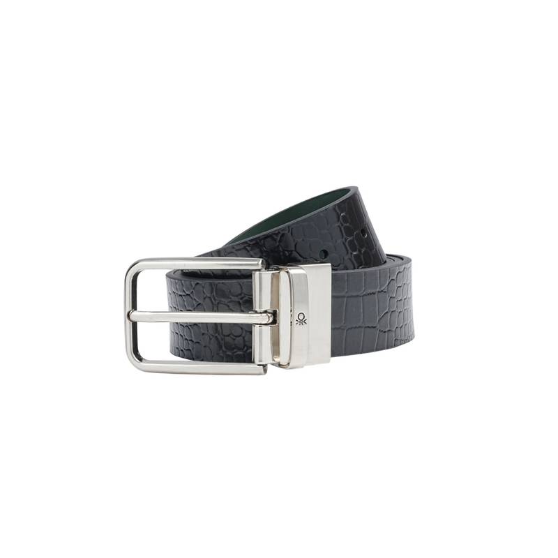 United Colors of Benetton Men's Reversible Leather Veyora Belt (M)