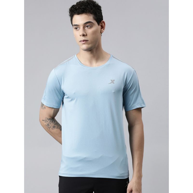 Xtep Blue Dry Fit Technology Running T-Shirt (S)