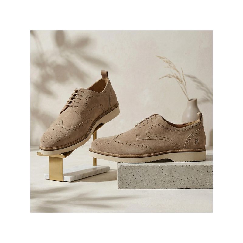 Rockport Men Beige Casual Oxford (UK 8)