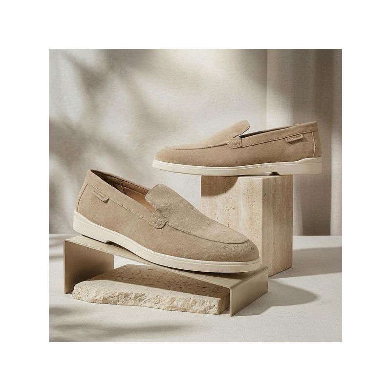Rockport Men Beige Casual Loafers (UK 8)