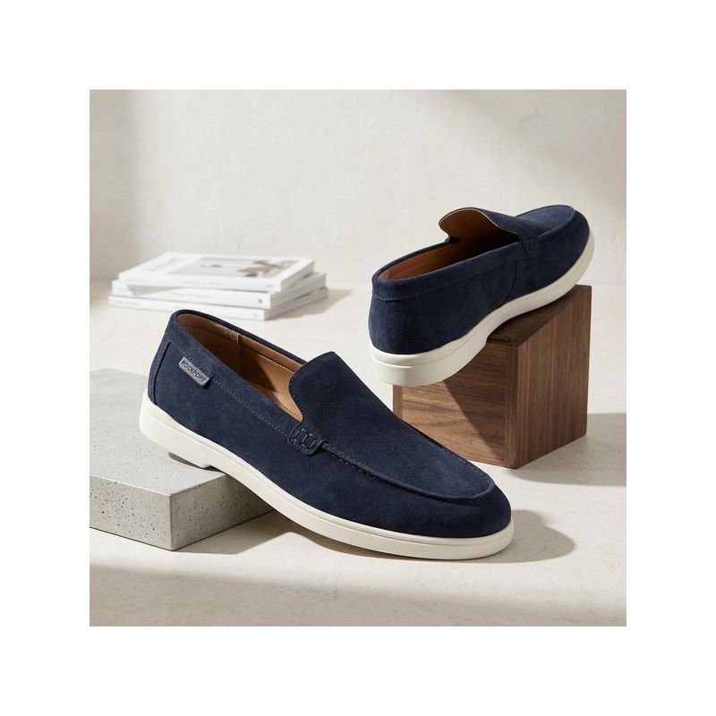 Rockport Men Navy Blue Casual Loafers (UK 6)