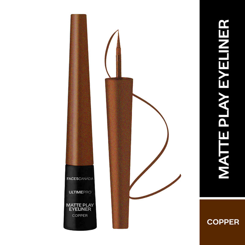 Faces Canada Ultime Pro Matte Play Eyeliner - Copper