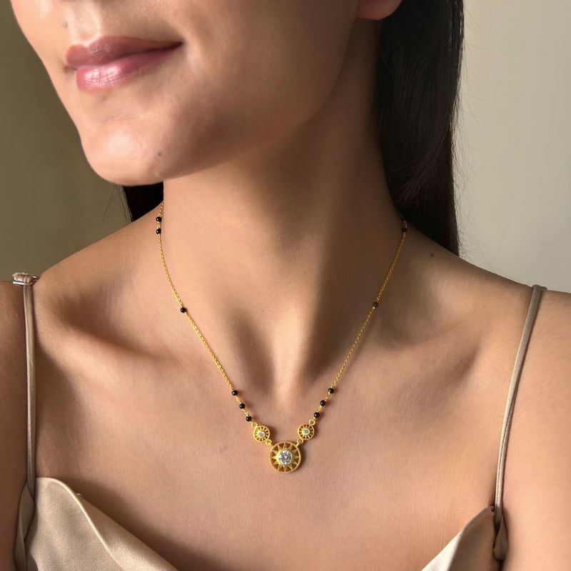 Buy Amaltaas Sun Sunshine Mangalsutra Online