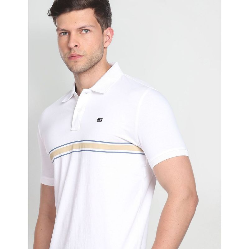 Arrow Sports Single Jersey Cotton T-Shirt (M)