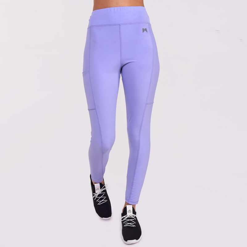 Muscle Torque Pocket Style Tights For Women - Blue Heron (L)