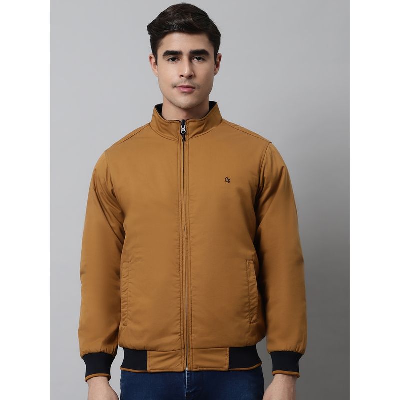 Cantabil Men Reversible Mustard Jacket (L)