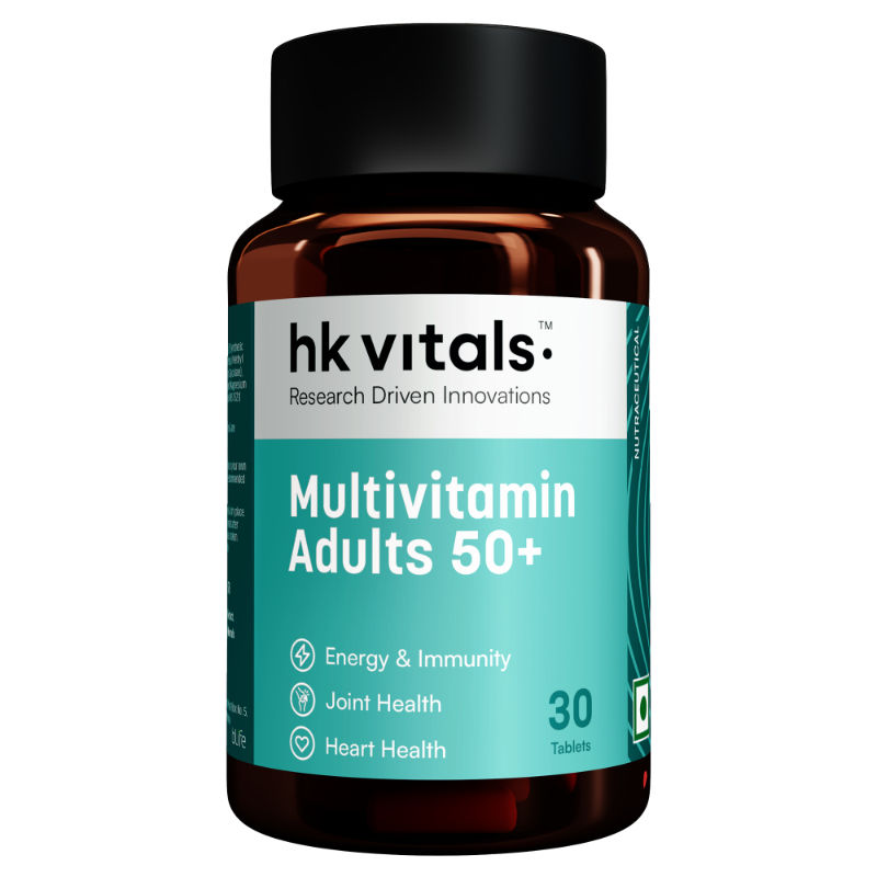 HealthKart HK Vitals Multivitamin Adults 50+ Tablets