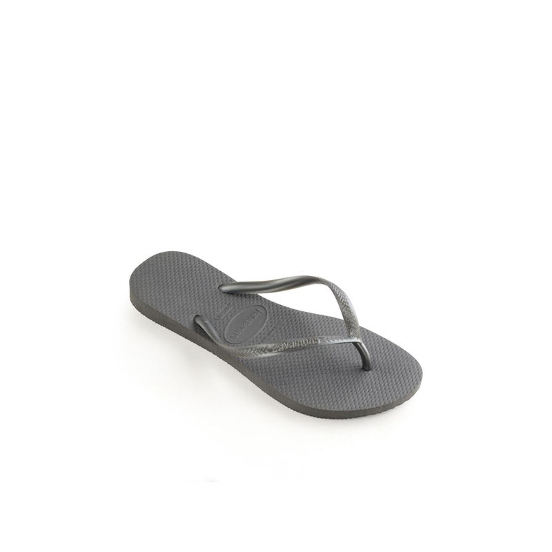 Havaianas silver online slim flip flops