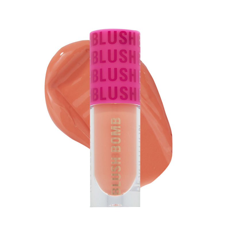 Makeup Revolution Bomb Cream Blusher-Lightweight Creamy Formula-Enriched With Vitamin E - Peach Filter