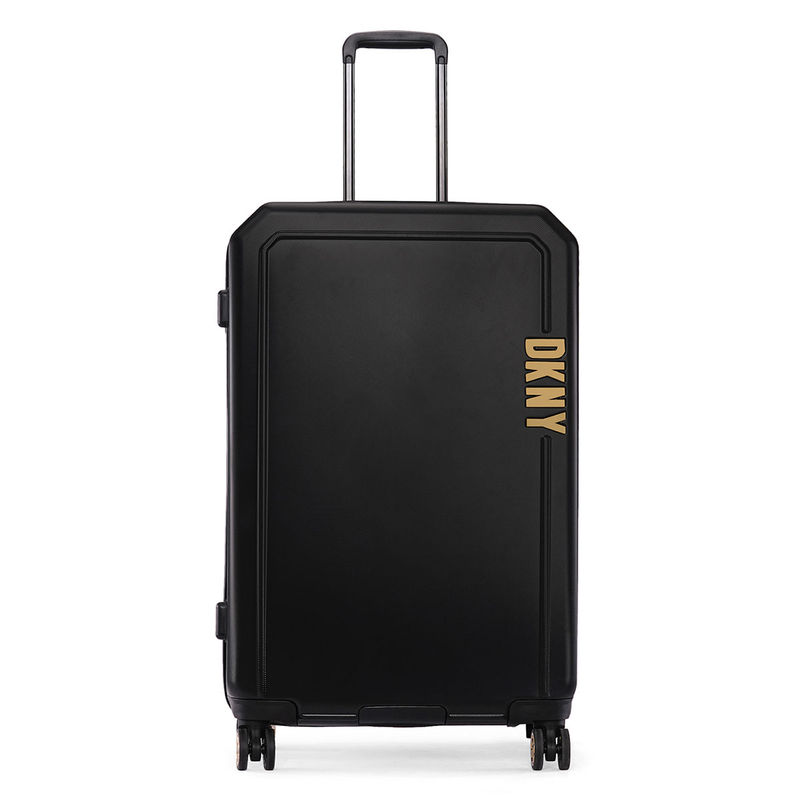 DKNY Clean Cut Range Black Hard 24" Medium Luggage (M)