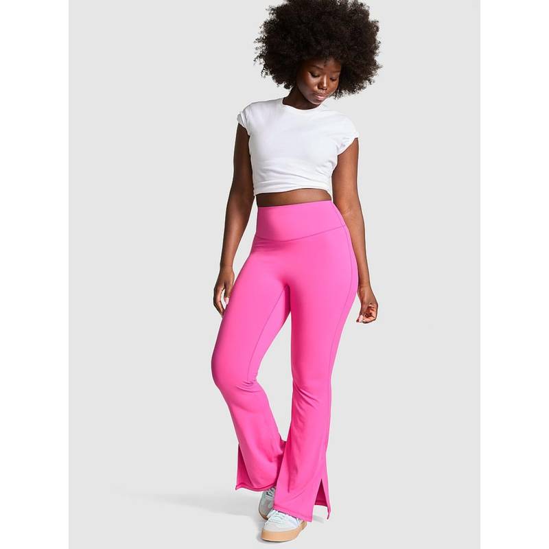 Victoria's Secret Pink Relay Side-Slit Flare Leggings (XS)