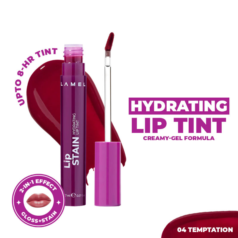 LAMEL Stain Hydrating Lip Tint - Temptation