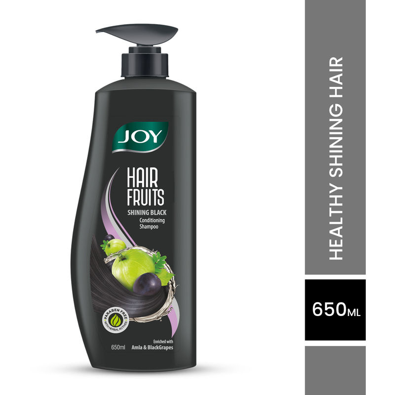 Joy Shining Black Amla Conditioning Shampoo For Long & Strong Hair