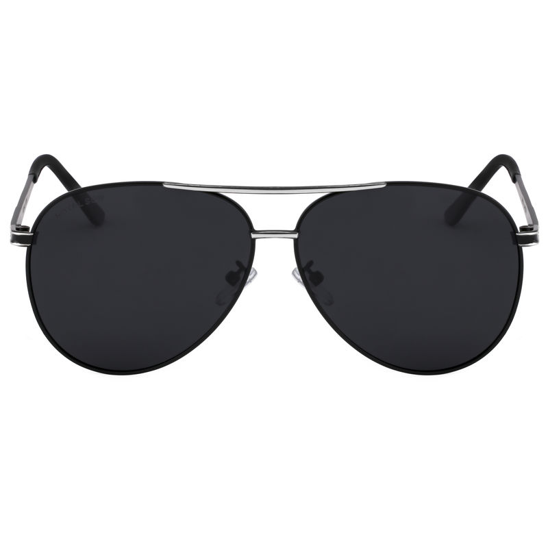 Black on sale aviator sunglasses