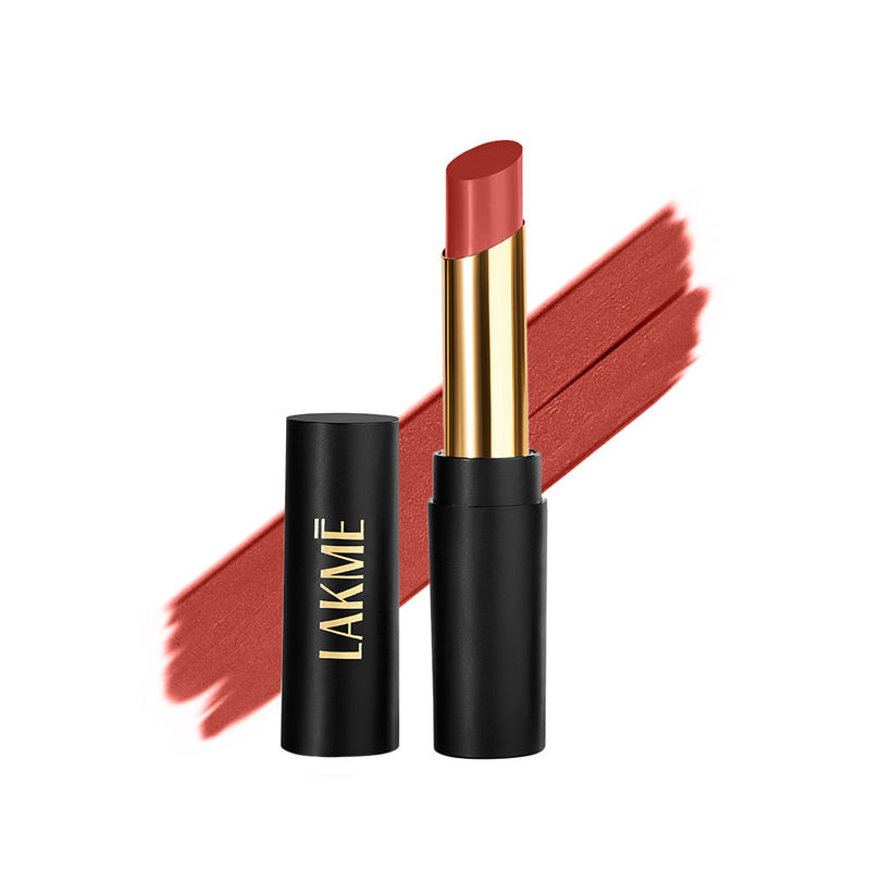 Lakme Absolute Beyond Matte Lipstick For Velvety Matte Finish - 103 Red Rose