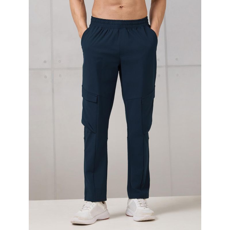 Technosport Men Active Out Cargo Trackpants with Duracool+ for Gym (L)