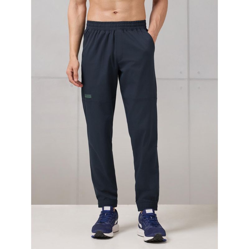 Technosport Men Slim Fit Active Out Joggers Trackpants with Ts Flexi for Gym (L)