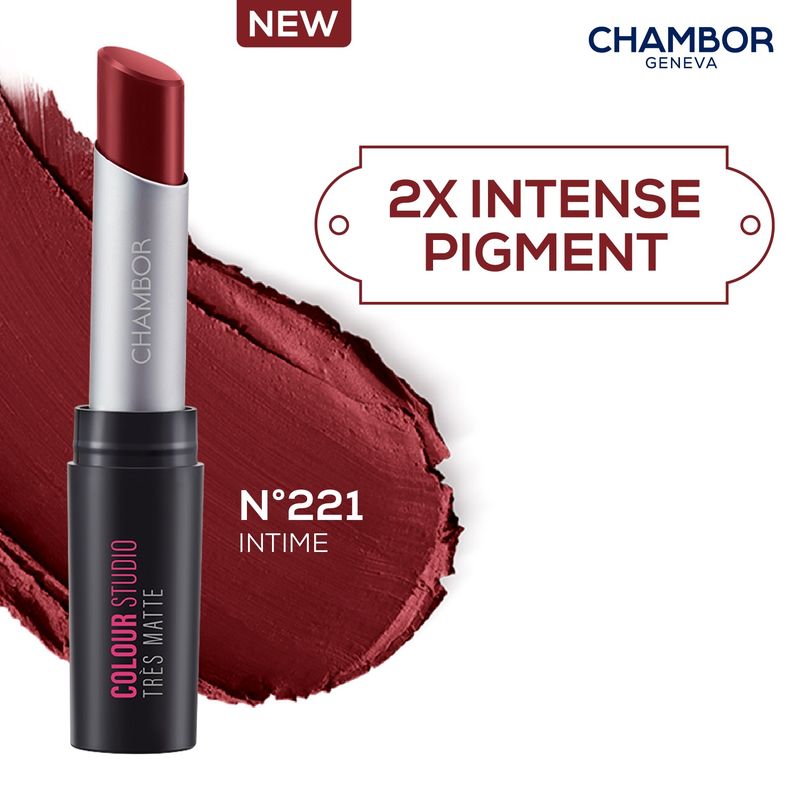 Chambor Tres Matte Lipstick