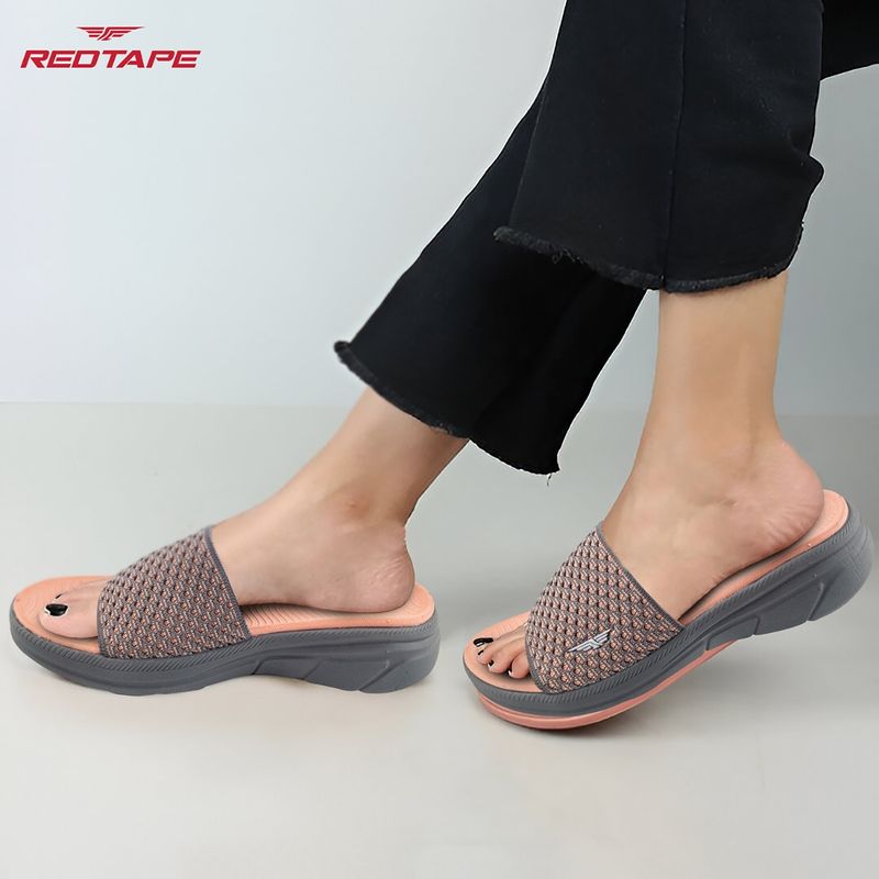 Red Tape Peach Women's EVA Comfort Sandals (UK 3)