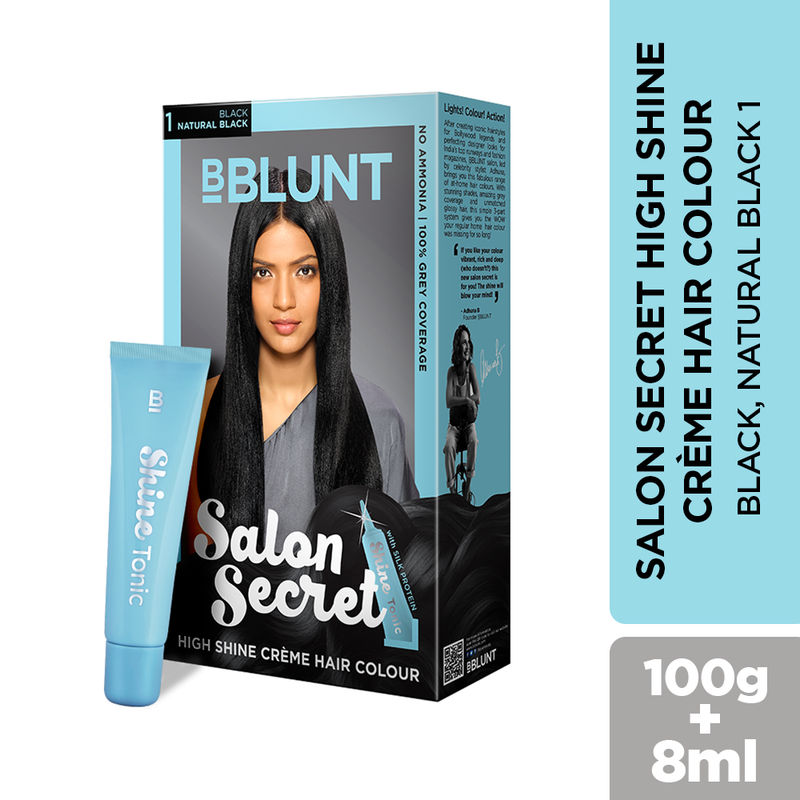 Bblunt Salon Secret High Shine Creme Hair Colour Black Natural Black 1 Buy Bblunt Salon Secret High Shine Creme Hair Colour Black Natural Black 1 Online At Best Price In India Nykaa Blunt cuts salonblunt cuts salonblunt cuts salon. bblunt salon secret high shine creme hair colour black natural black 1