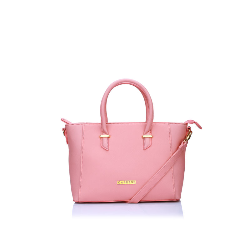 Buy Caprese Porsche Tote Medium Pink Online